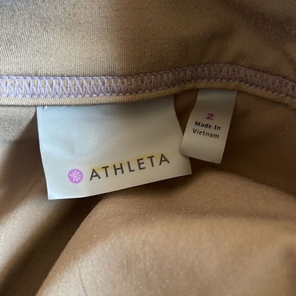 Athleta Wherever Skirt Skort Tan 2 - Picture 7 of 7